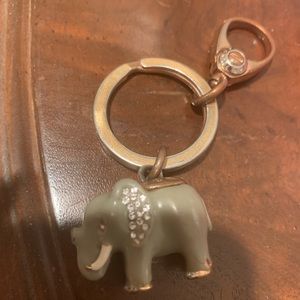 Henri bendel elephant keychain